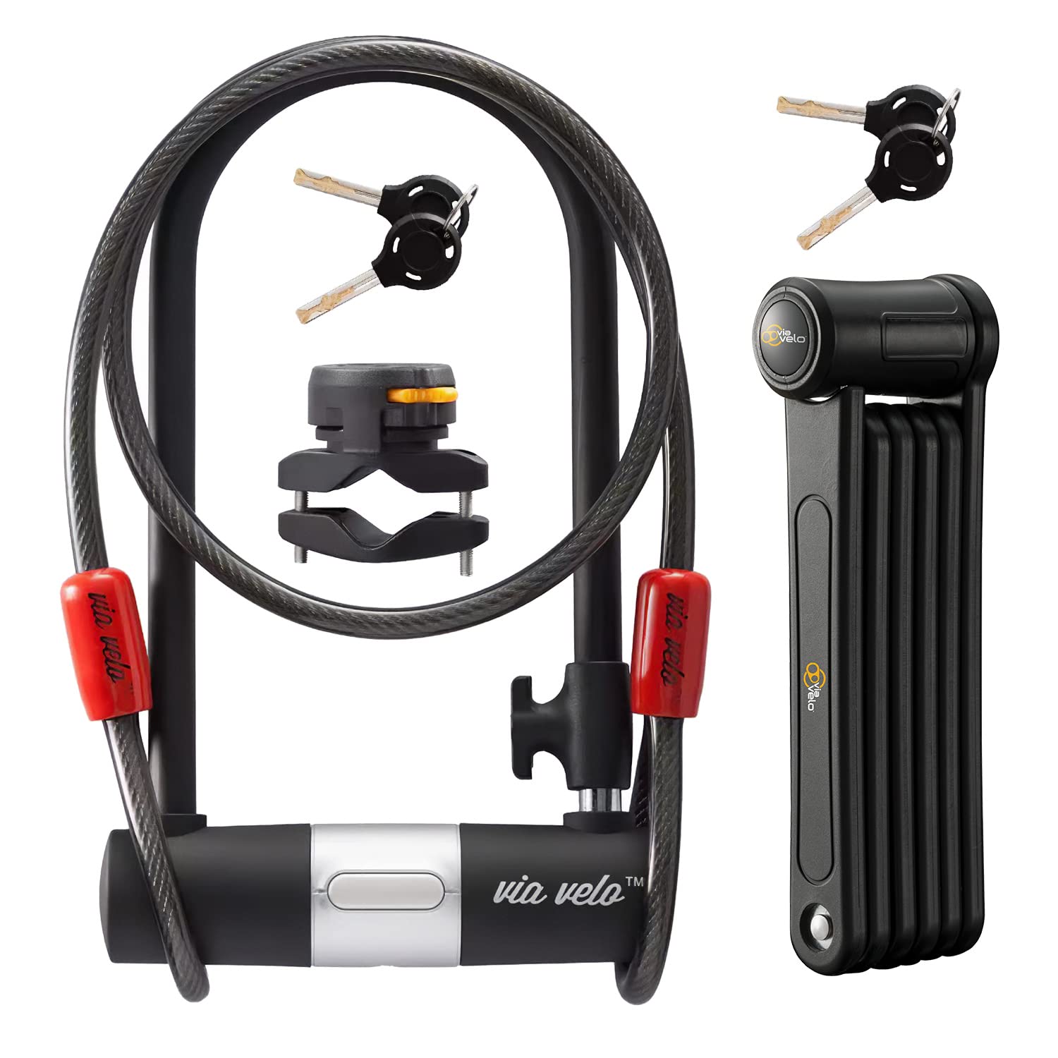 BIKE LOCK SET 499 – Secure & Affordable Protection for Your Bike – ViaVelo