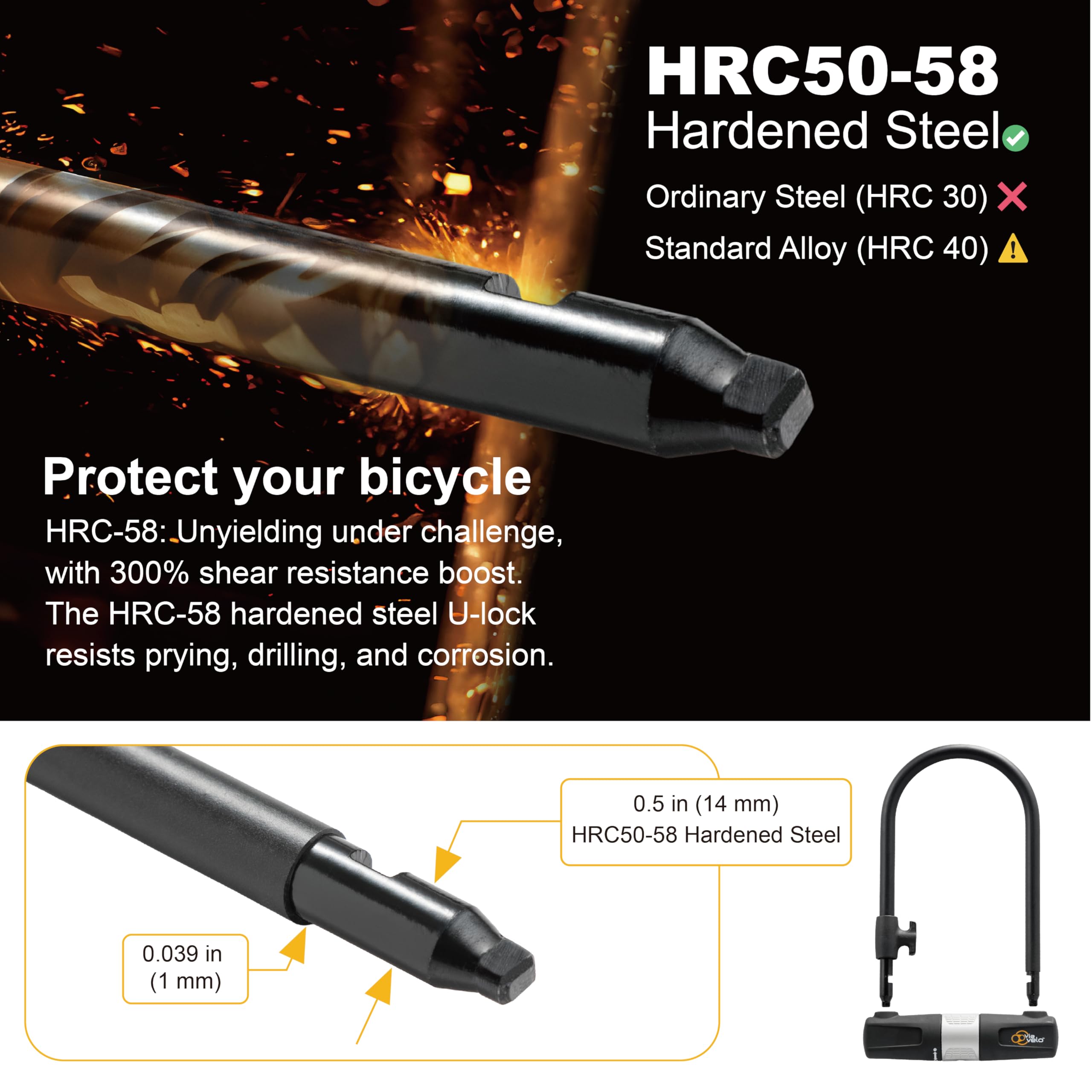 Heavy Duty U LOCK STD 100 | Shop Now
