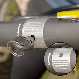 Via Velo 2 Bicycle U-Lock Set, Same Key System 4 Keyed Alike Keys, Heavy Duty, 14mm Shackle and 10mm x 1.8m Cable with Mounting Bracket for Road Bike Mountain Bike Folding Bike