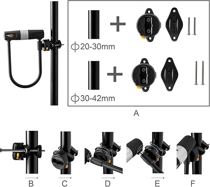 BIKE LOCK SET 188