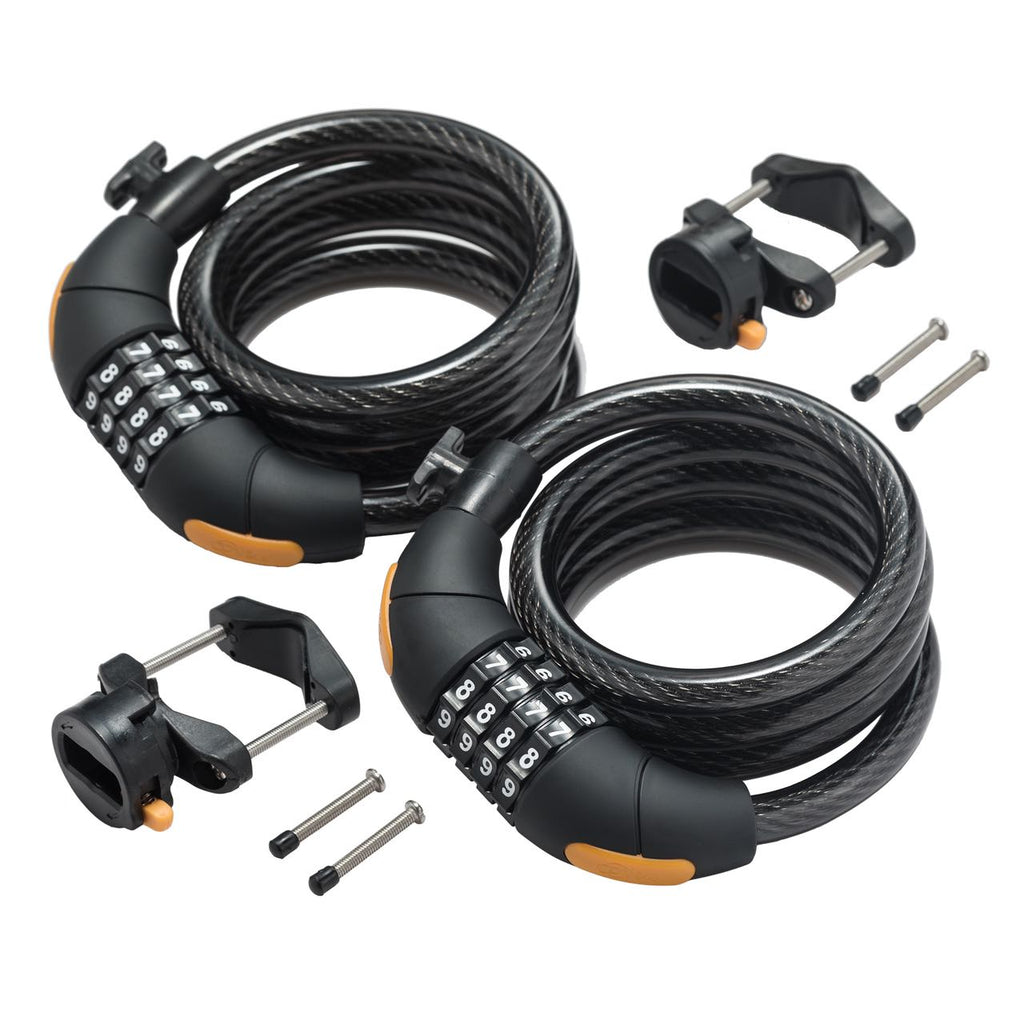 Via Velo Bike Combination Lock 2 Packs SKU:230806 UPC:816653022647